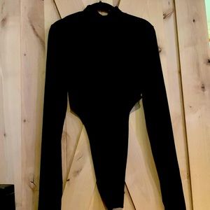 Long sleeve, turtleneck body suit